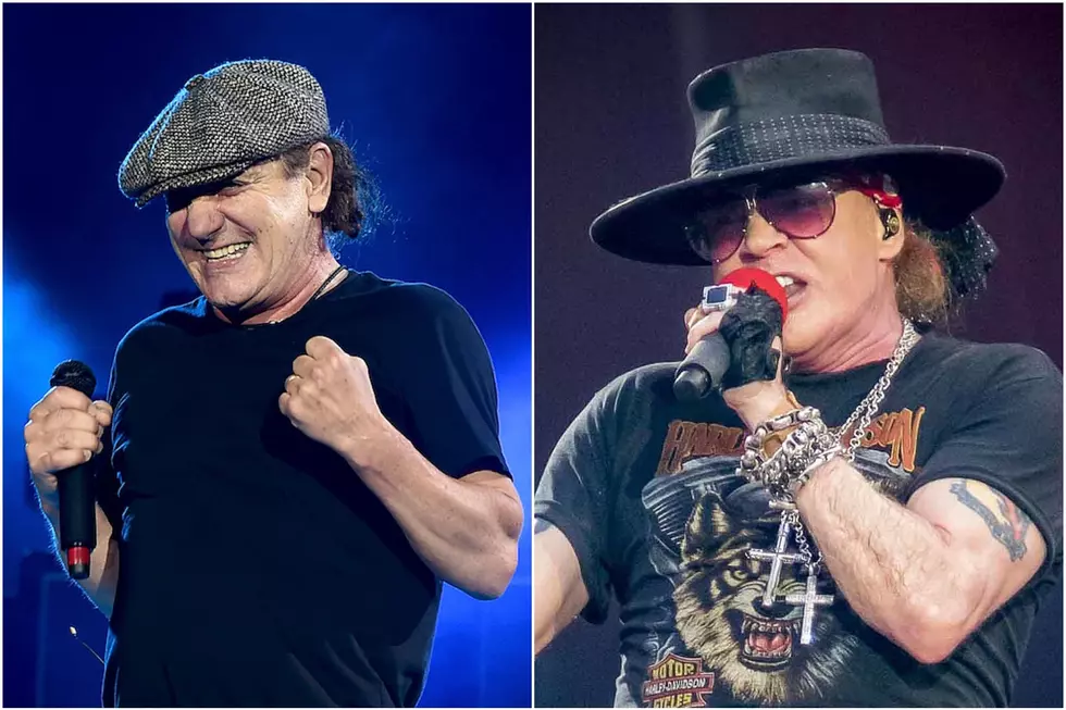 Brian Johnson Has a 'Lot of Respect' for Axl Rose's Work in AC/DC