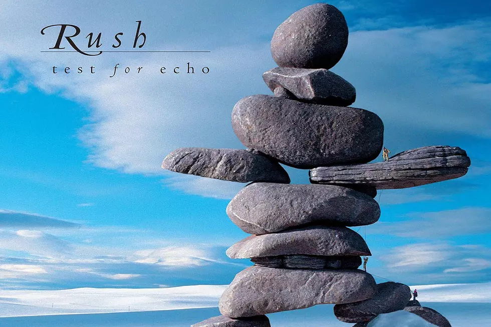 How a Stone Sculpture Guided Rush’s ‘Test for Echo’ Cover Art