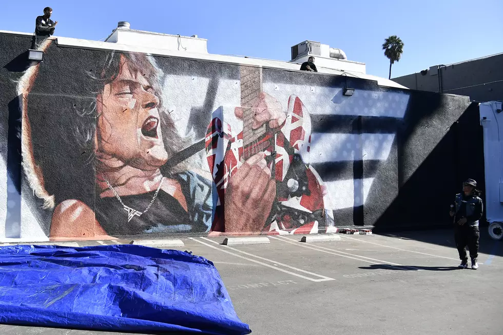 Wolfgang Van Halen Offers ‘Gratitude’ to Eddie Mural Artist