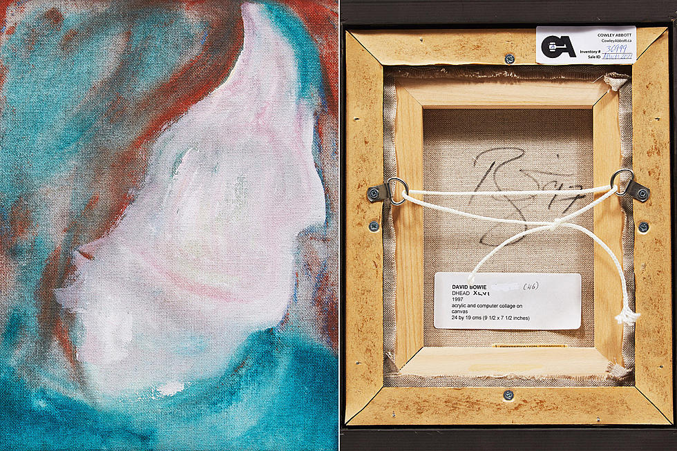 David Bowie Painting Found in Thrift Store Breaks Auction Record
