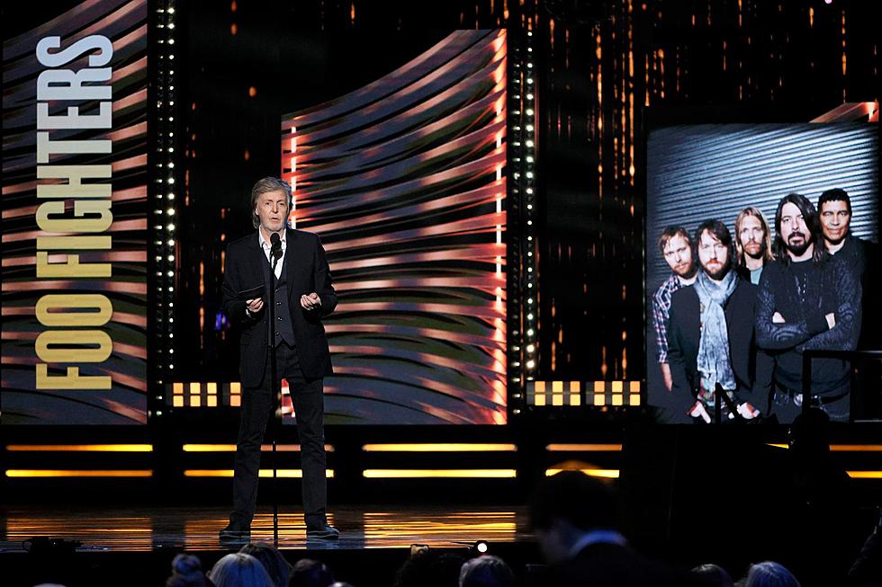 Paul McCartney Inducts Foo Fighters Into the Rock Hall