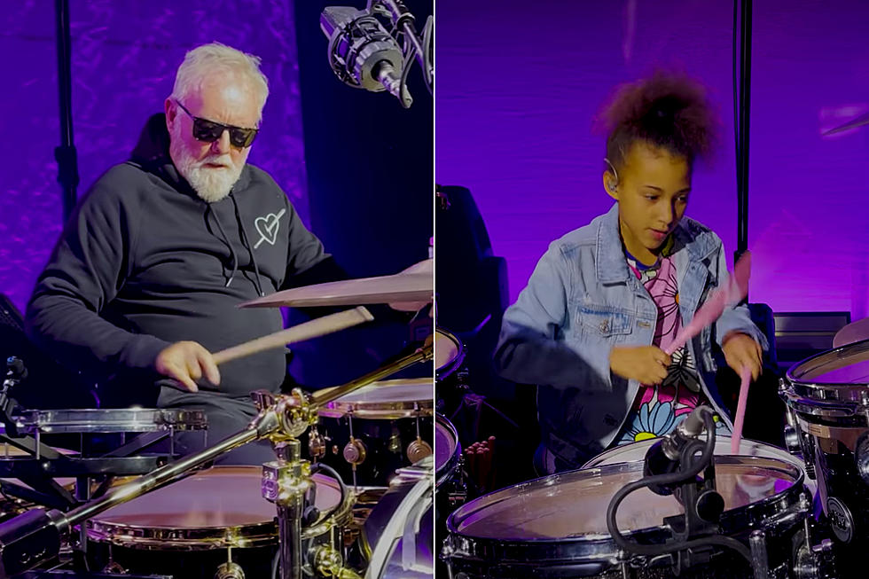 Queen’s Roger Taylor Jams With 11-Year-Old Viral Drumming Star
