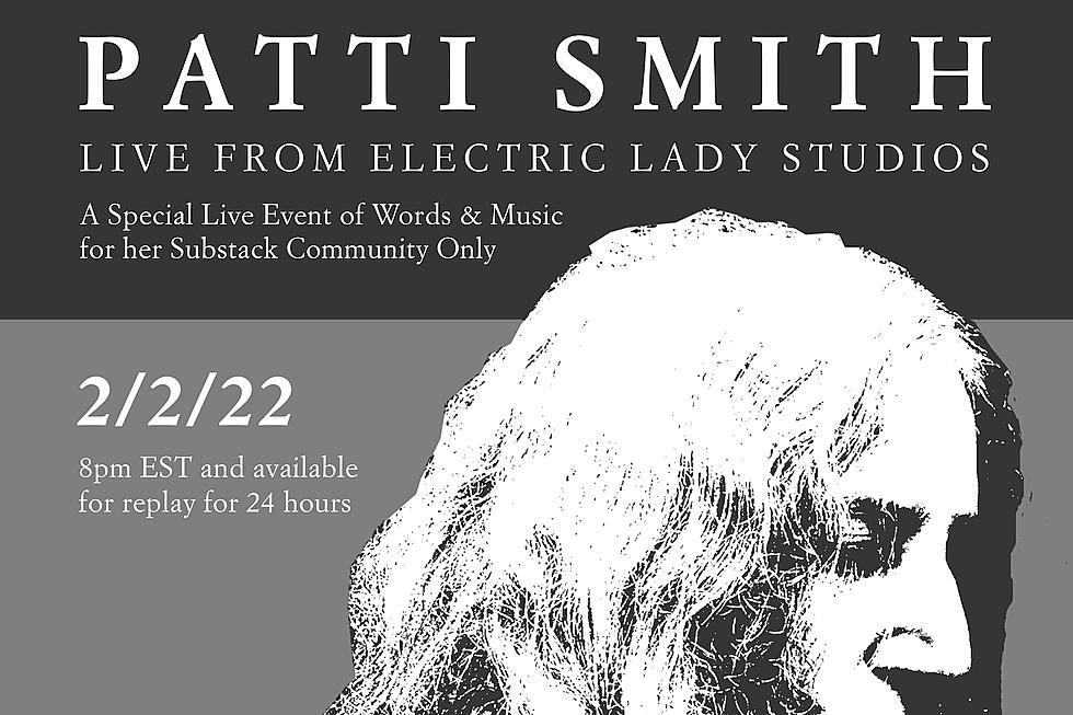 Patti Smith to Perform Livestream From Electric Lady Studios