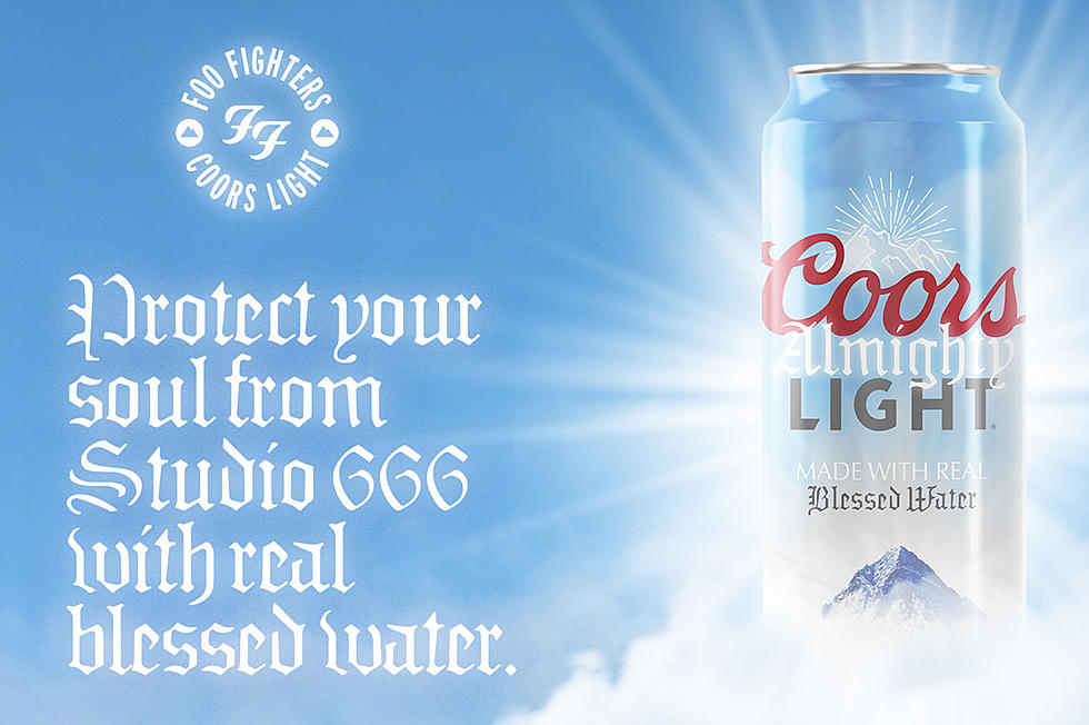 Foo Fighters Launch Limited-Edition Coors Light Beer