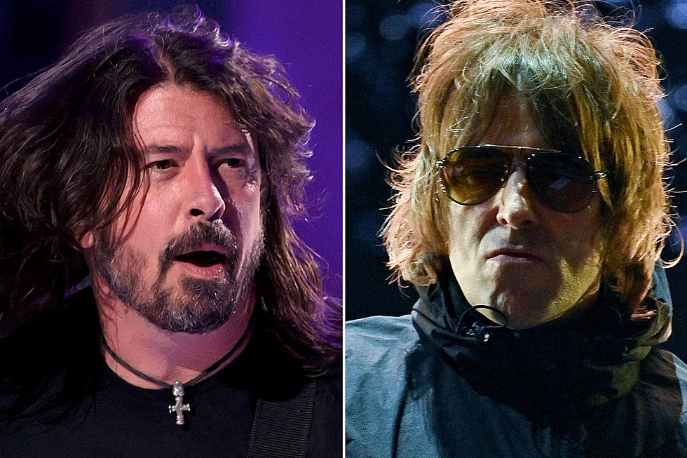 Listen to Dave Grohl and Liam Gallagher’s ‘Everything’s Electric’
