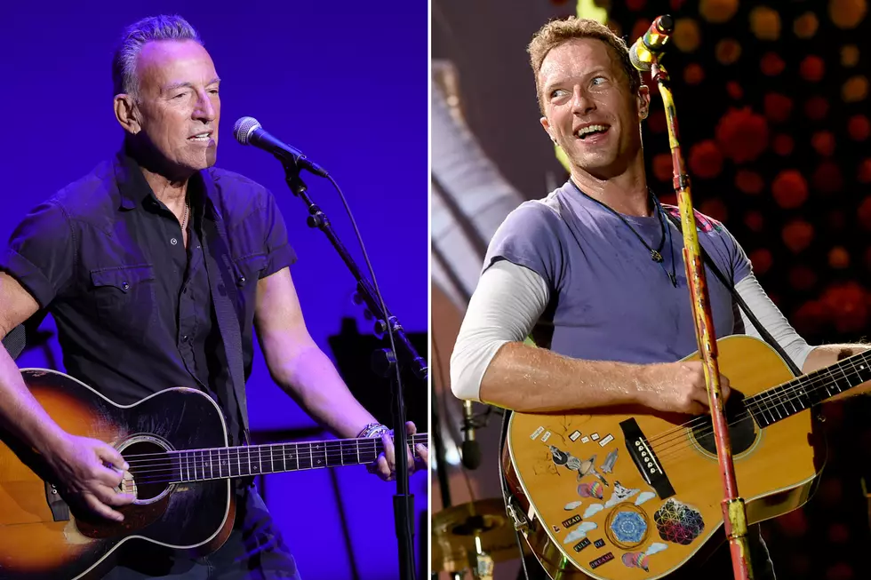 Watch Bruce Springsteen Guest With Coldplay