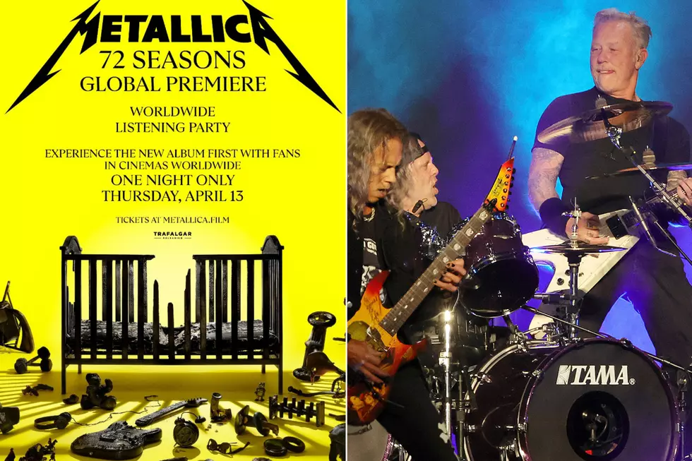 Metallica Announces ’72 Seasons’ Global Premiere Listening Party