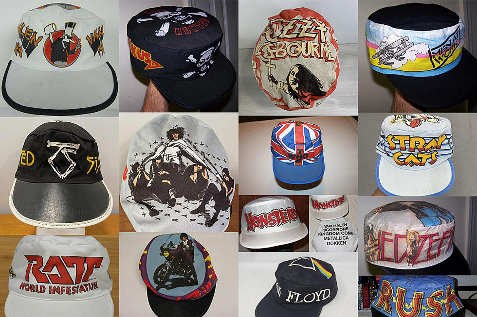 See Over 100 Vintage Rock ‘n’ Roll Painter Hats