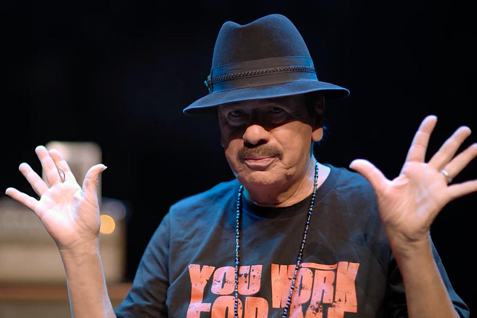 Carlos Santana Recalls the First Time He Smoked Weed