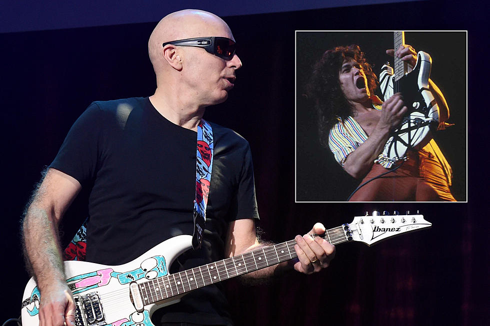 Joe Satriani: Playing Van Halen Songs Is ‘Really Frightening’