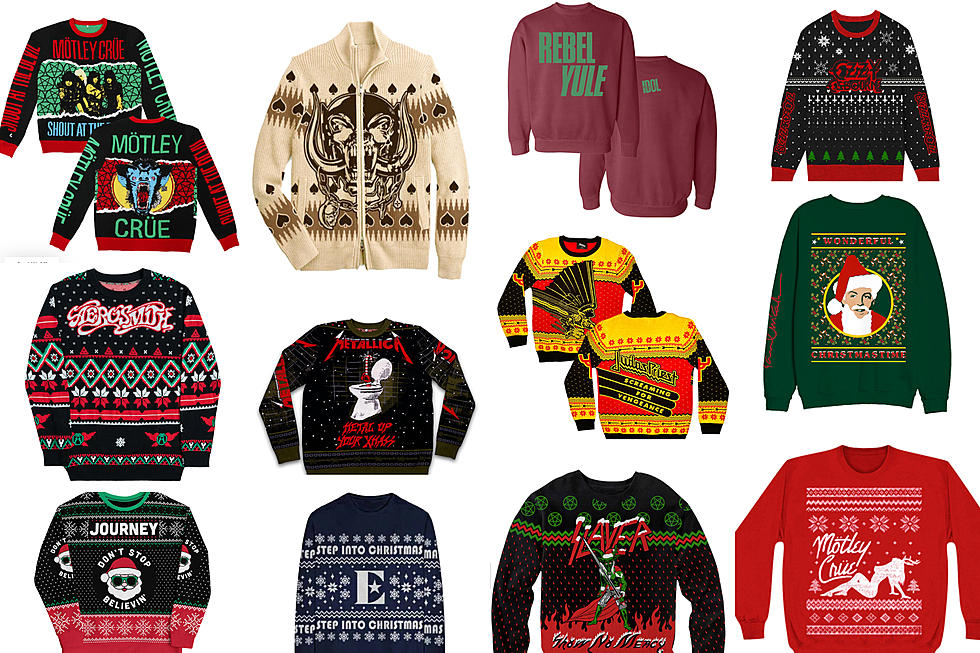 18 Rock and Metal Holiday Sweaters That Will Bring Shame to Your Family