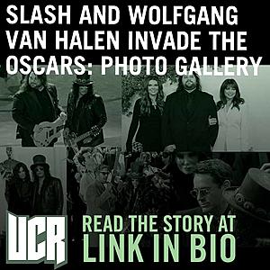 Slash and Wolfgang Van Halen Invade the Oscars: Photo Gallery