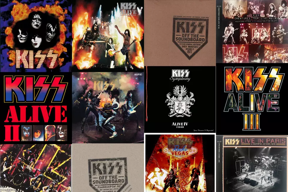 Kiss Live Albums Ranked