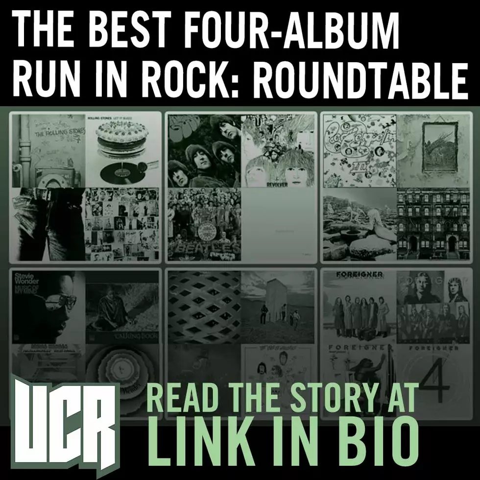 Best Four-Album Run in Rock