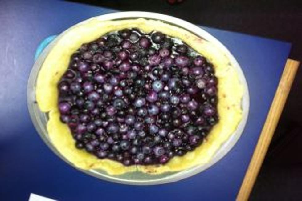 Pie Day Friday:  Open Face Blueberry Pie