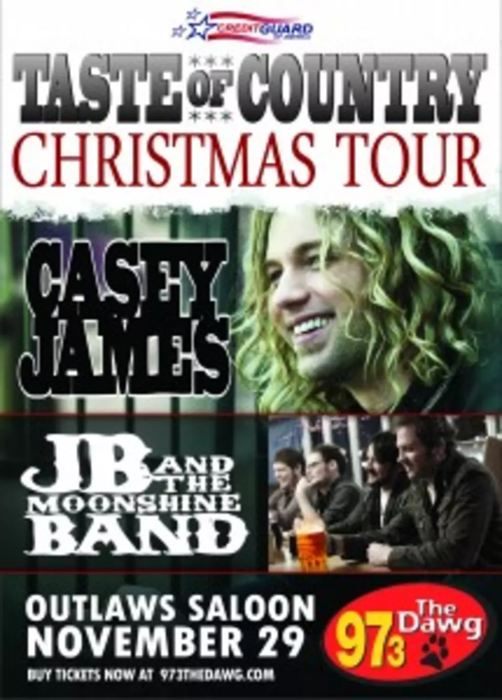 Taste of Country Christmas Tour Returns with Casey James!