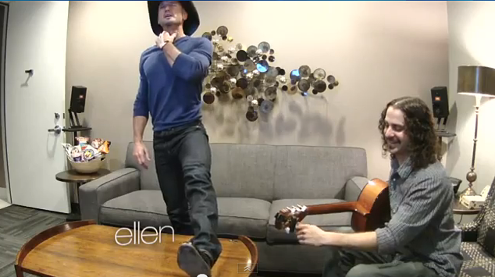 Tim McGraw Pulls Hidden Camera Trick On Ellen Show; Hilarity Ensues [Video]