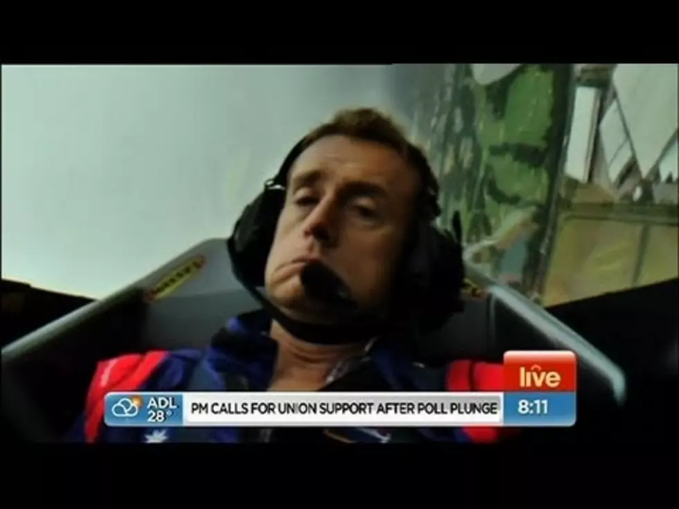 Weatherman Takes a Ride in Stunt Plane, Apparently 8 Gs Will Make a Dude Pass Out [Video]