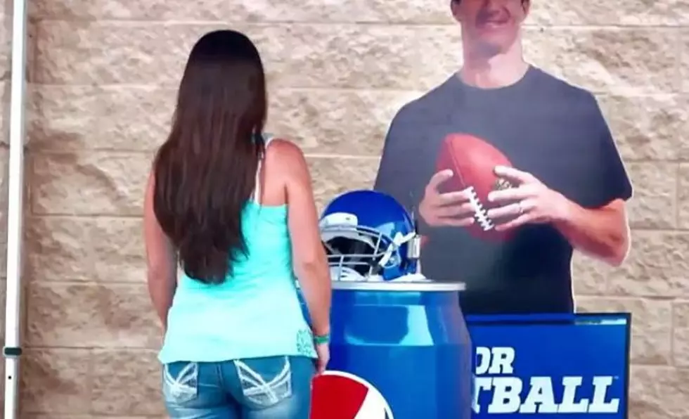 Drew Brees Surprises Louisiana Shoppers With Awesome Pepsi &#8216;Tailgate Training Camp&#8217; Commercial [Video]