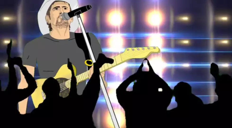 Brad Paisley Hand-Drew All The Characters In His &#8216;Crushin&#8217; It&#8217; Video
