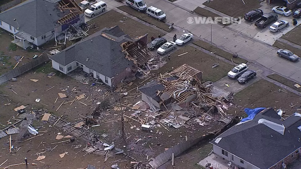 Aerial Footage Of Storm Damage In LaPlace, La  [Video]
