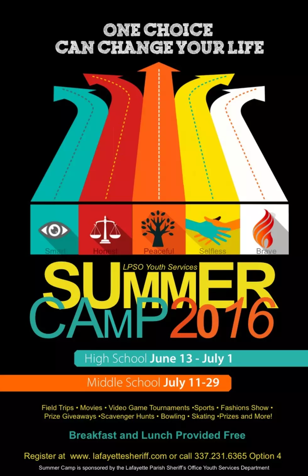 Lafayette Parish Sheriff&#8217;s Office Offering Free Summer Camps