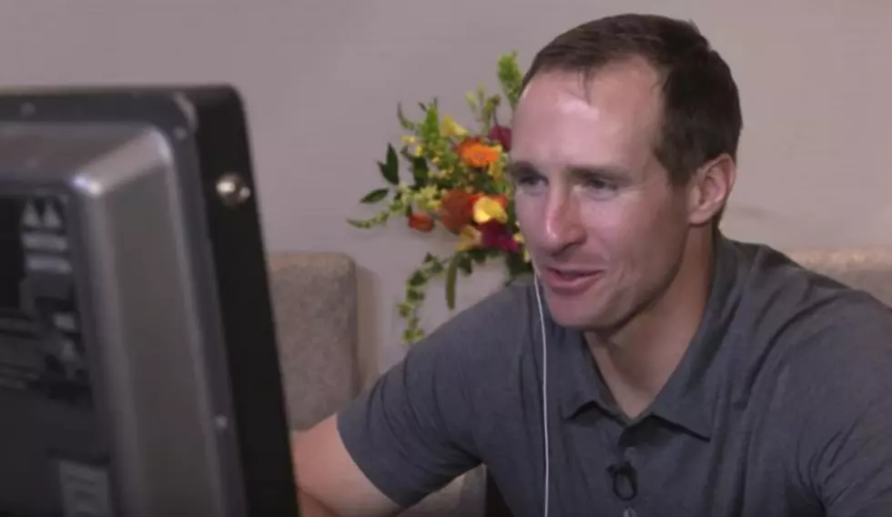 Saints QB Drew Brees Got An Awesome Father&#8217;s Day Surprise [Video]