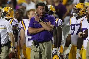 Coach Orgeron Calls Out Tiger Fans Who Leave The Game Early