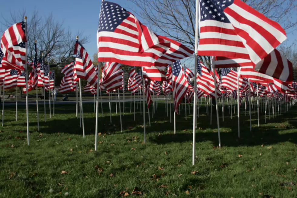 Student Caught Throwing Away Flags From 9/11 Memorial