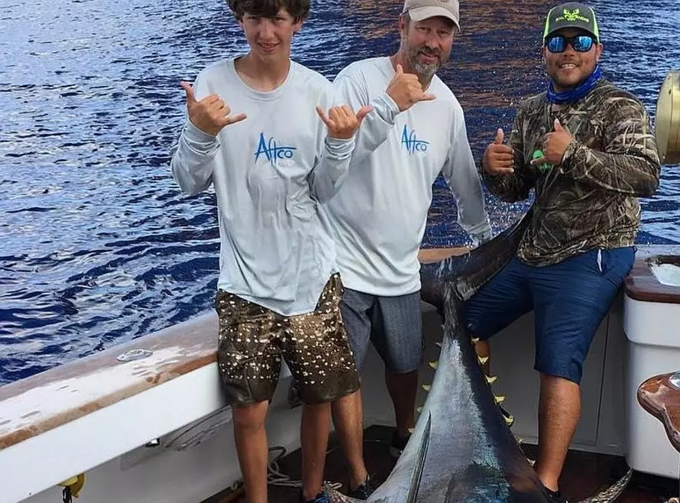 Lafayette Teen Catches Enormous 835lb Bluefin Tuna [Picture]