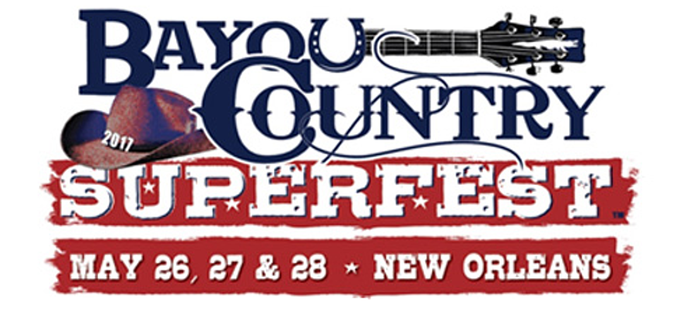 Bayou Country Superfest Announces Music Schedule