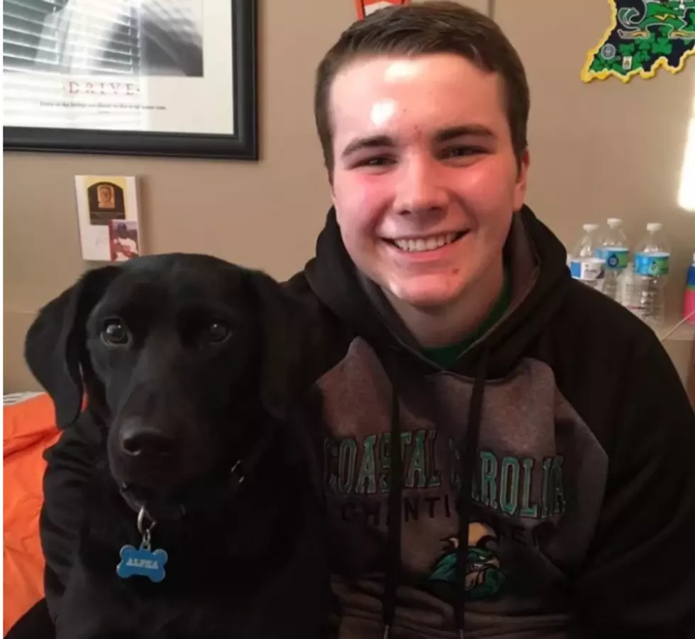 High School Kid’s Service Dog Get His Own Photo in the Yearbook
