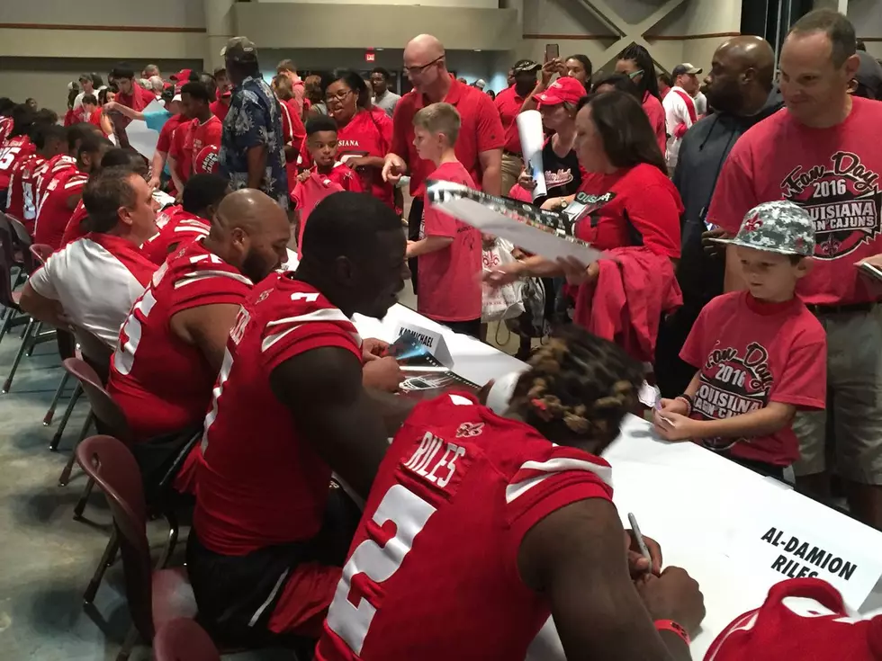 Ragin’ Cajuns Fan Day Set For This Sunday, August 27 at Cajundome Convention Center