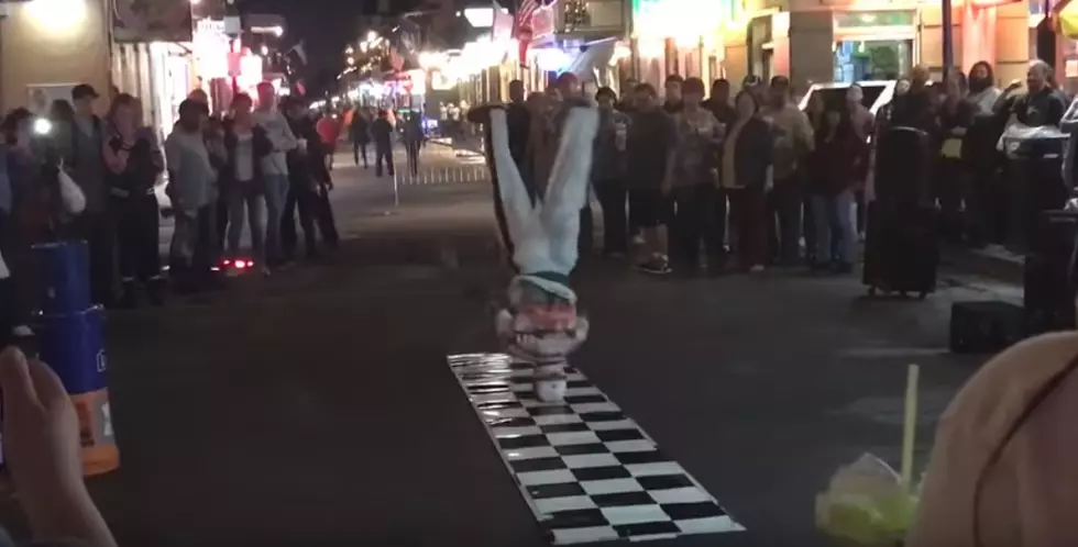 New Orleans Break Dancer Defies Gravity [Video]