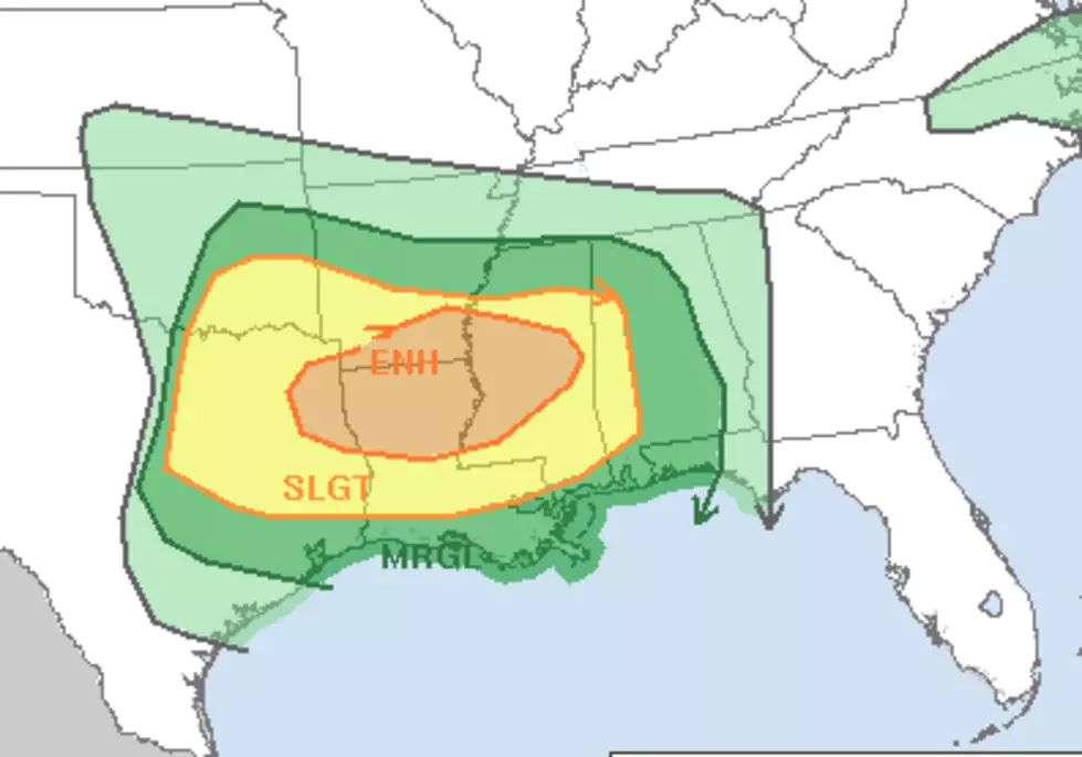 Severe Weather Possible Late Today And Saturday