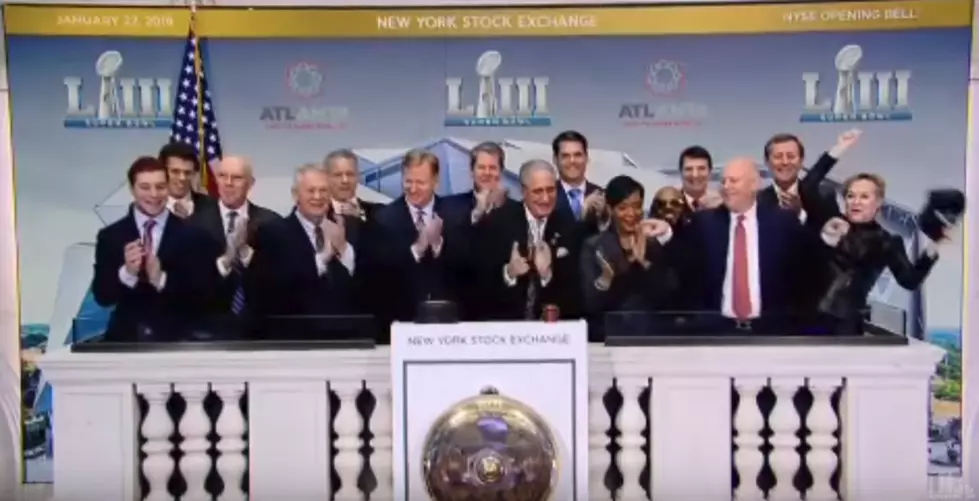 Roger Goodell Along With Falcons Owner Arthur Blank And Atlanta Mayor Ring In NYSE Together [Video]