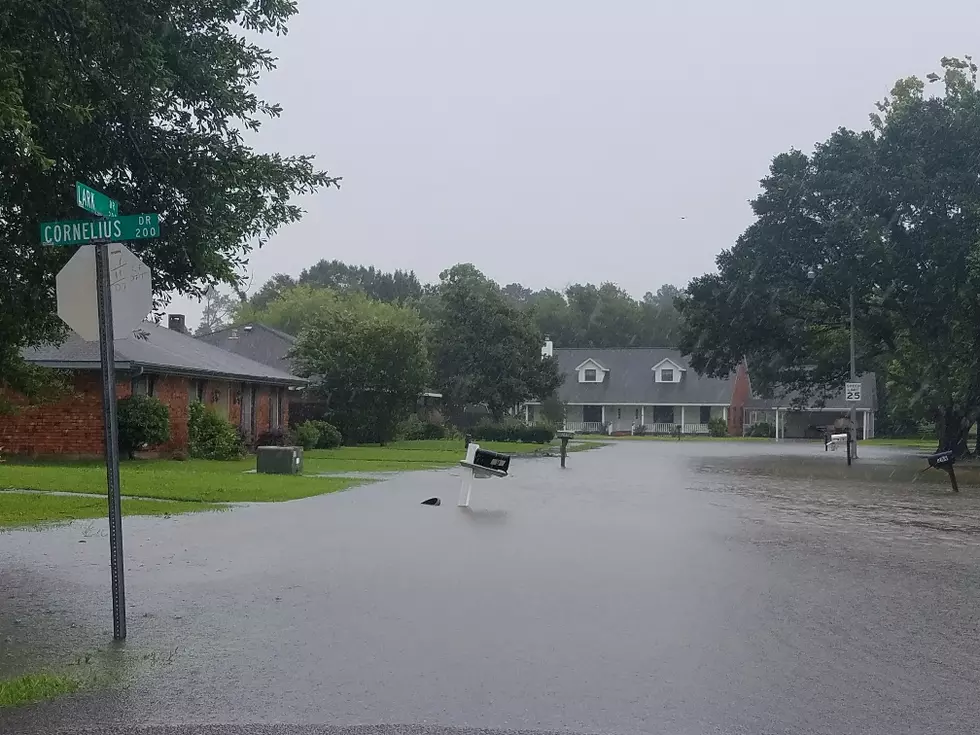 Flooding Around The Comeaux High Area In Lafayette [Photos]