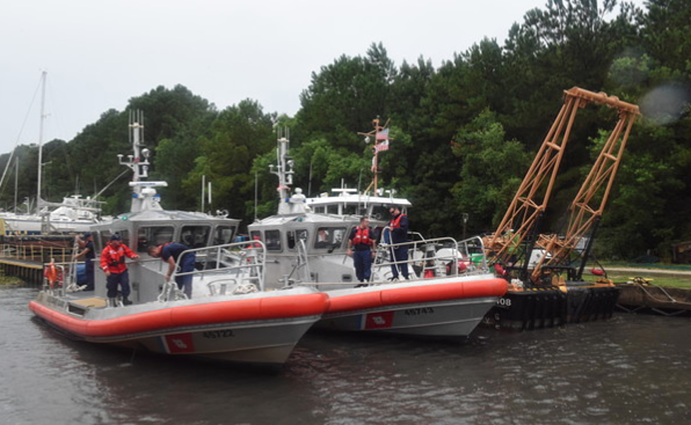 Coast Guard Rescues Two Off Cameron Coast