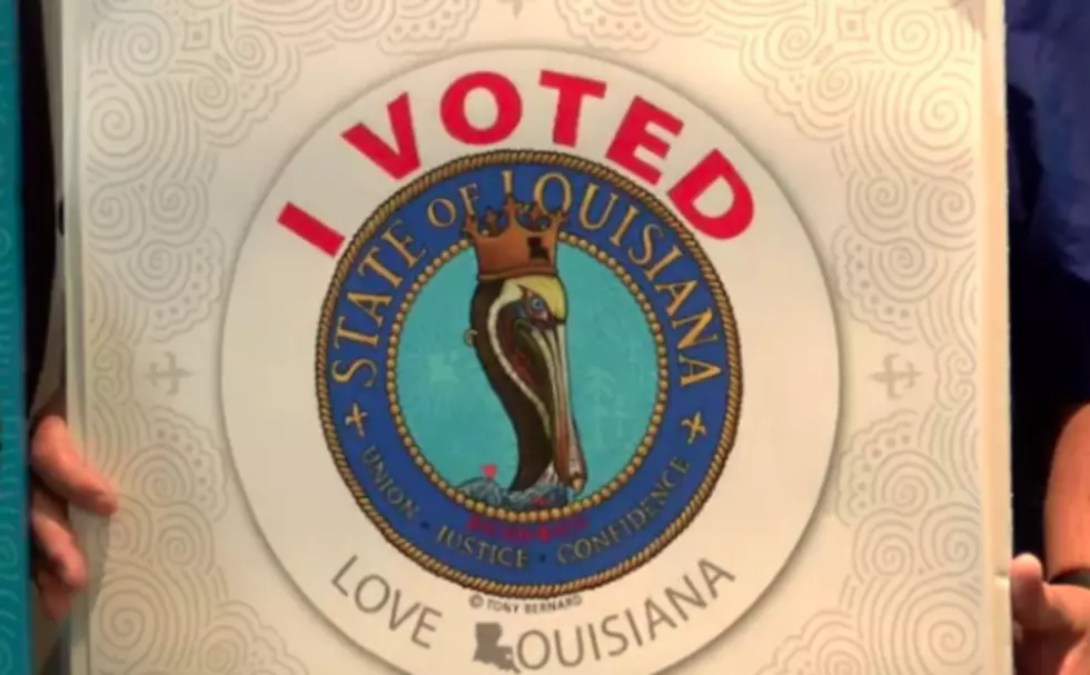 Louisiana ‘I Voted’ Sticker Honored