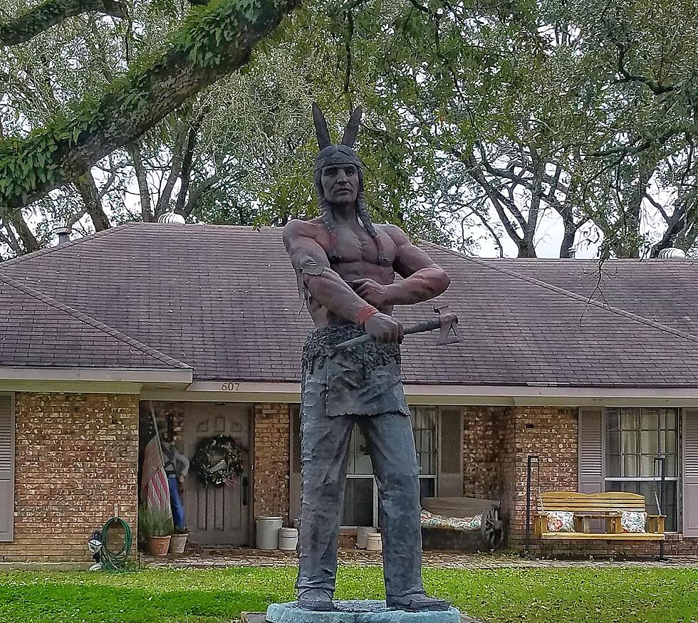 Do You Know About the 2,000 Pound 13-Foot Native American in Lafayette? [Photos]