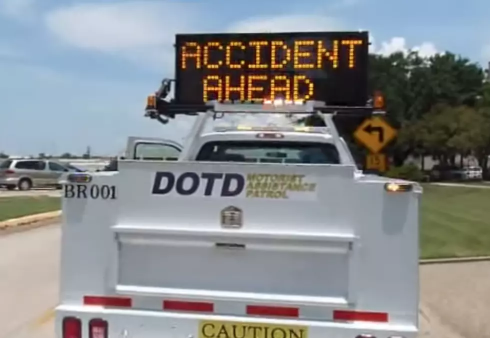 Louisiana DOTD Worker Struck by Vehicle on I-49
