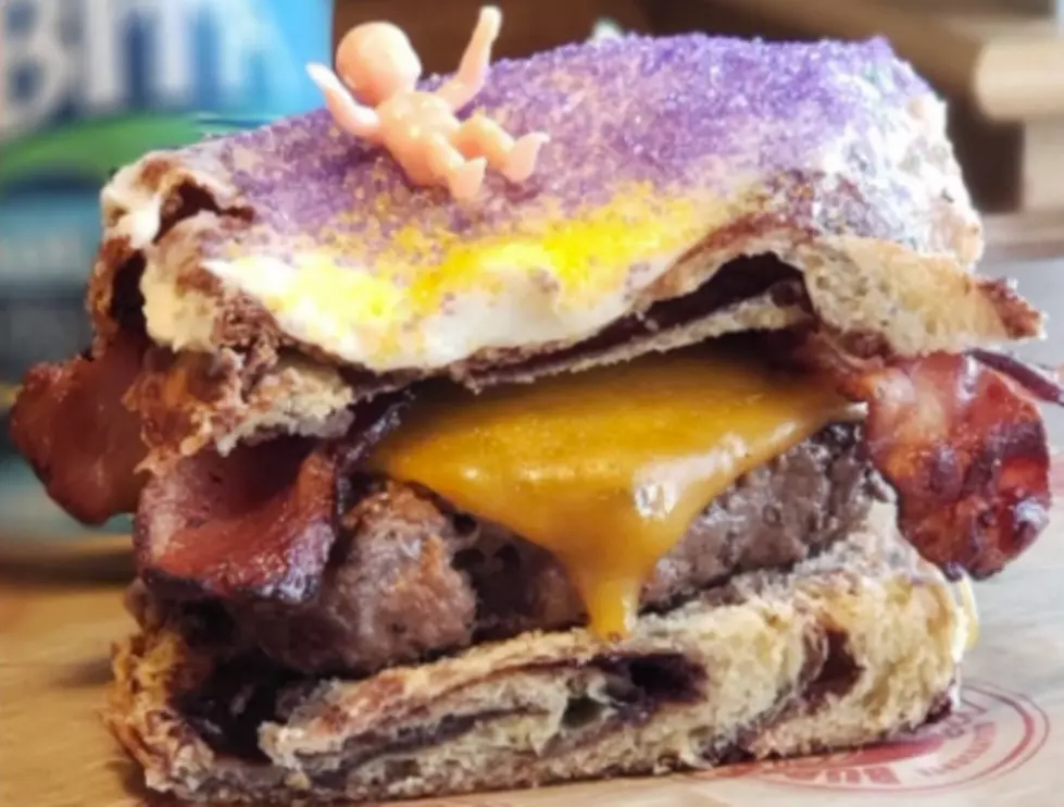 Bacon Cheeseburger with a King Cake Bun? It’s A Louisiana Thing