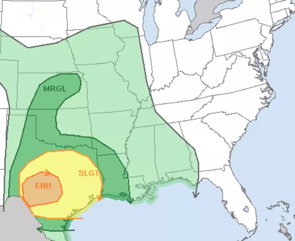 Severe Weather Possible in Acadiana Over Easter Weekend