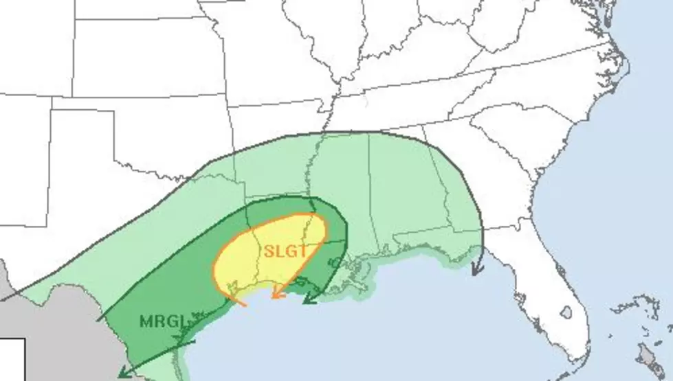 Strong Storms Expected in Acadiana Friday