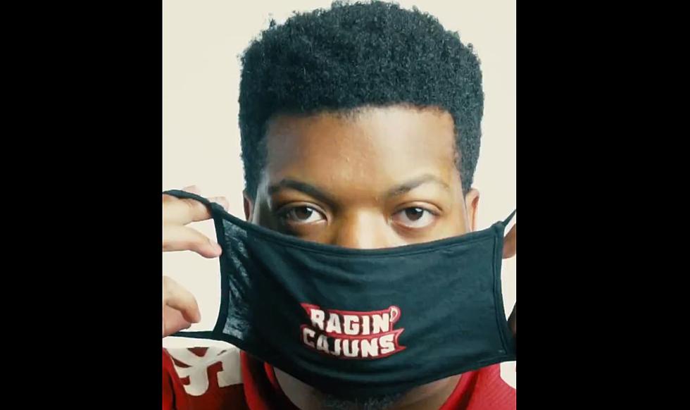 Ragin' Cajuns Release Video Promoting Masks During COVID Pandemic
