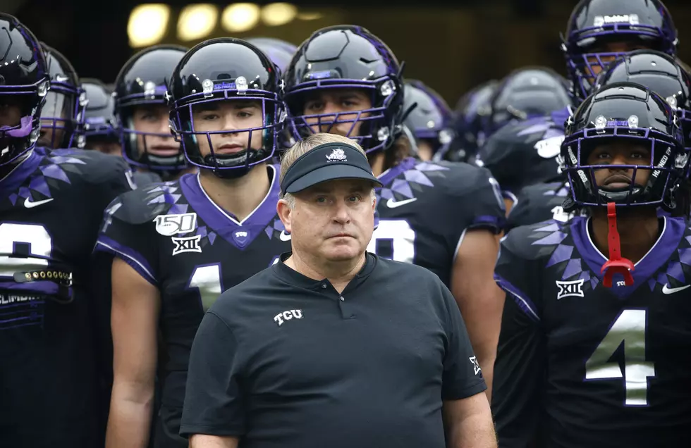 TCU Football Coach Releases COVID-19 Country Song ‘Take a Step Back’ [Video]