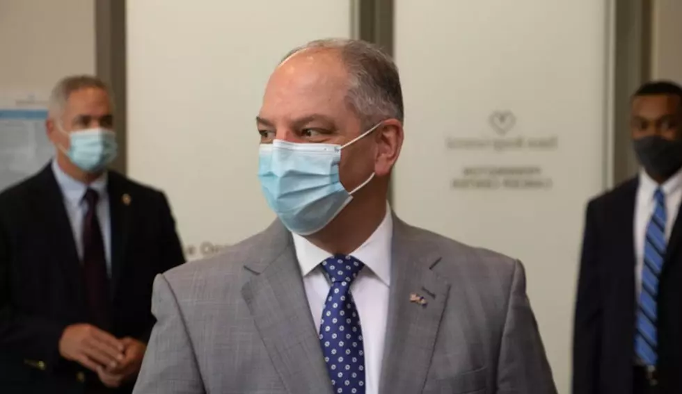Louisiana Governor Makes Announcement Regarding Statewide Mask Mandate