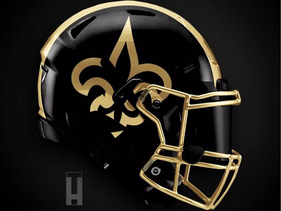 These Two Redesigned New Orleans Saints Helmets Are On Point