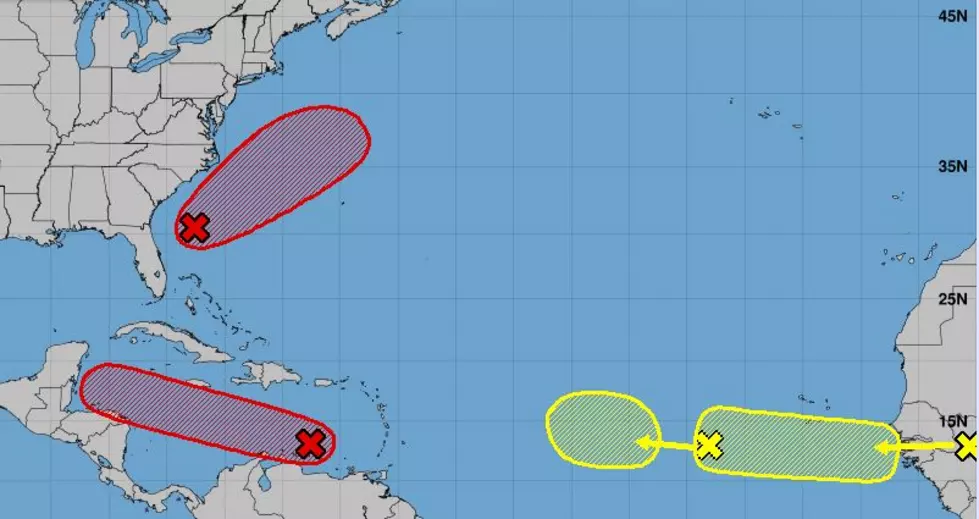 Hurricane Center Watching Four Areas for Tropical Development