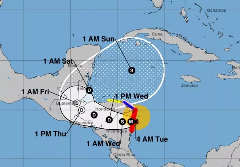 Category 4 Hurricane Eta Making Landfall This Morning